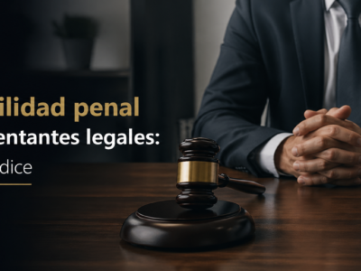 Responsabilidad penal de los representantes legales: Lo que nadie te dice
