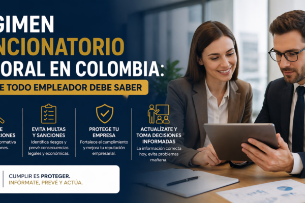 Régimen sancionatorio laboral en Colombia: Lo que todo empleador debe saber