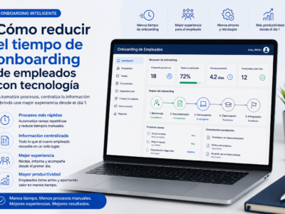 Cómo reducir el tiempo de onboarding de empleados con tecnología