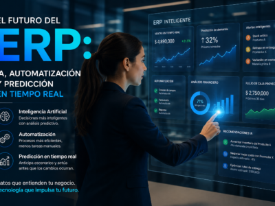 El futuro del ERP: IA, automatización y predicción en tiempo real
