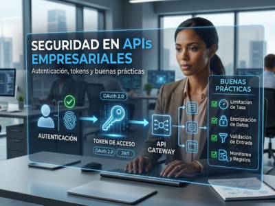Seguridad en APIs empresariales: Autenticación, tokens y buenas prácticas