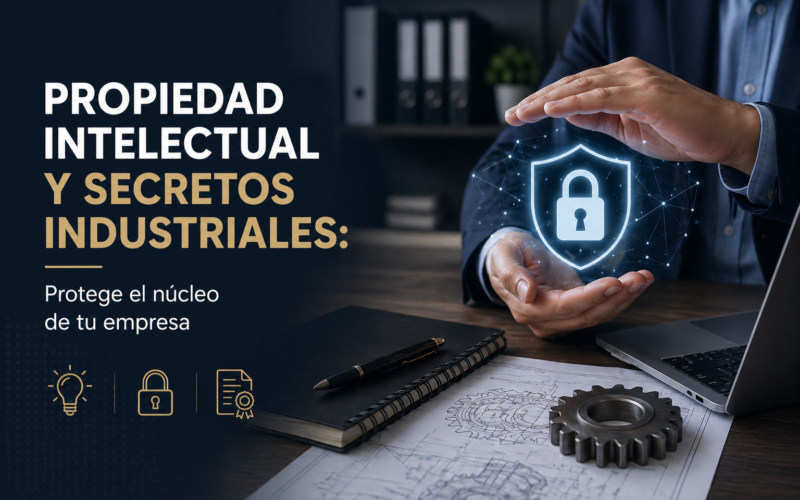 Propiedad intelectual y secretos industriales: Protege el núcleo de tu empresa