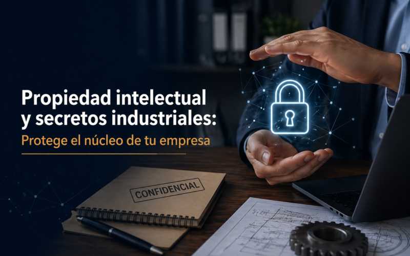 Propiedad intelectual y secretos industriales: Protege el núcleo de tu empresa